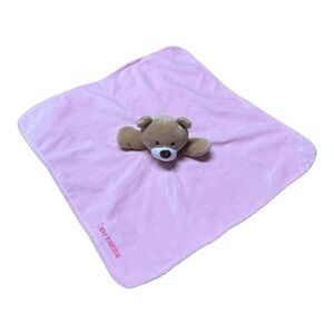 Baby Starters Pink‎ Teddy Bear Security Blanket I Love Mommy Plush Nunu Lovey
